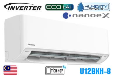 Điều hòa Panasonic inverter 1 chiều 12000BTU U12BKH-8